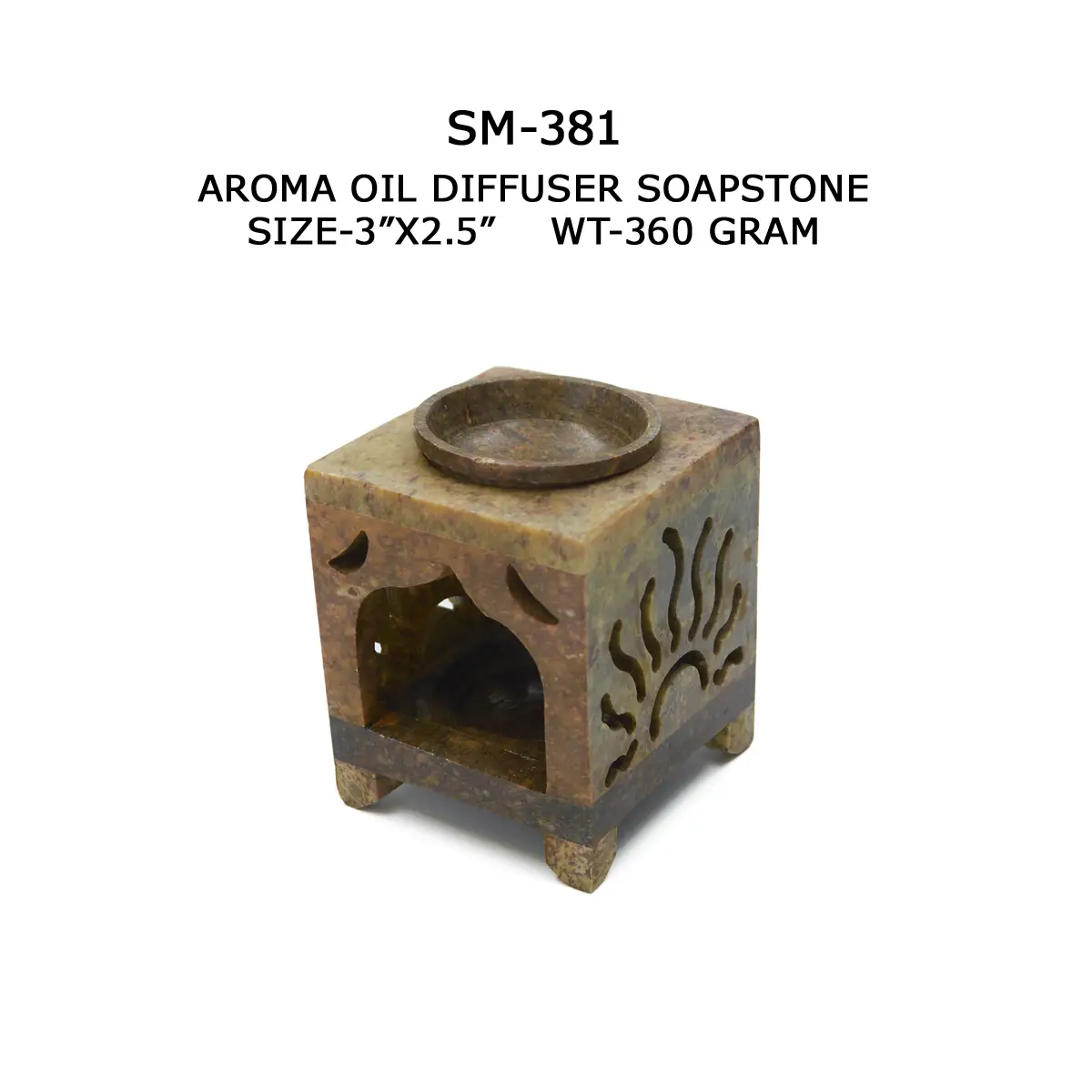 AROMA OIL DIFFUSER SOAPSTONE